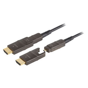 4K Detachable HDMI / Micro HDMI Fibre Optic Cable 90m
