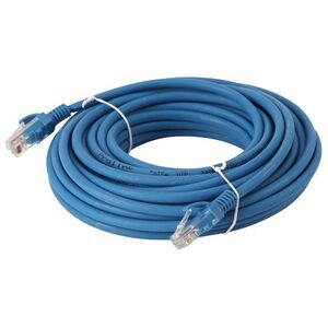 10m CAT 5e UTP Patch Cable - Blue