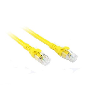 0.5m CAT6A Shielded SSTP / SFTP Patch Cables - Yellow
