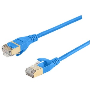 3m CAT7 UTP Ultra-Thin Patch Cable - Blue