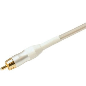 White OFC RCA Male to RCA Male Cable - 1.5M