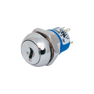 2 Position DPDT Spring Return Keyswitch