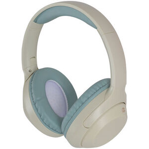 Foldable Over-Ear Bluetooth 5.0 Headphones - Grey/Teal