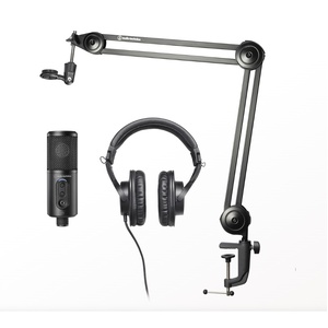 USB Microphone and Headset Content Creator Pack