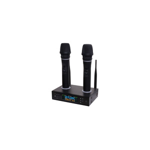 2 Channel UHF Wireless with 2 x Microphone System