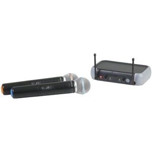 Dual Channel UHF Wireless Microphone System