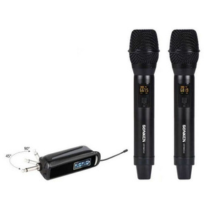 2 Channel UHF Wireless Microphone System