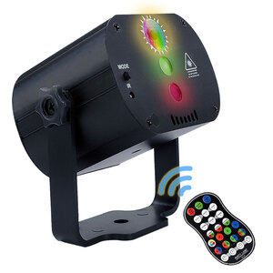 Portable red and green Laser Light Show
