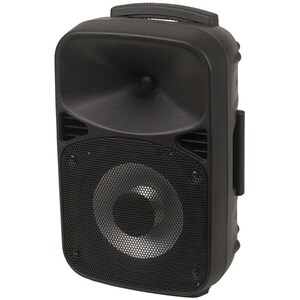 8" Rechargeable Bluetooth PA Speaker with Mic Input