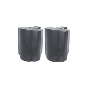 6.5" 30W 2 Way White Active Speaker Pair -Black