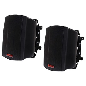 30W 8 Ohm Black Wall Mount Speaker Pair