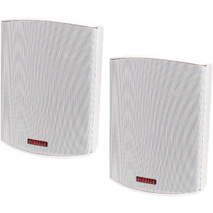 50W 100V 8 Ohm Wall Mount White Speaker Pair