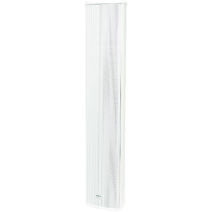 40W 100V Line / 8 Ohm IP66 White Column Speaker