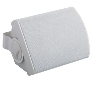 30W 100V Line PA or 8 Ohm Input Wall Mount  Speaker White Pair