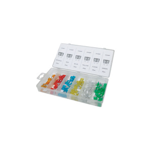 Car Mini Blade Fuse in Carry Case - 120 Piece