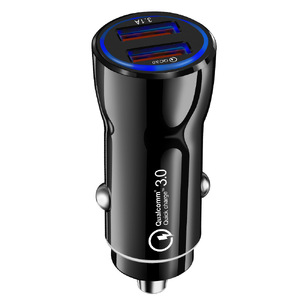 QC 3.0 Quick Charge Dual USB Car Charger