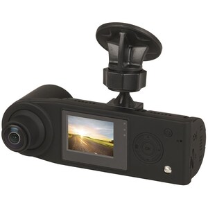 360 Deg Dual 1080p Dash Camera with 1.5 Inch LCD Screen