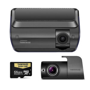 2K QHD Front and Rear Wifi GPS Dash Camera w/ 64GB SD Card