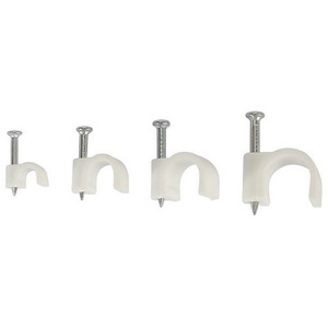 Cable Clips Round Kit - 400 Pieces