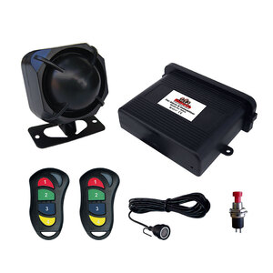 Anti-Hijack Car Alarm Immobiliser with 2 Remote & Backup Battery