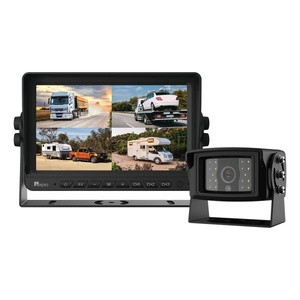 1080p Reversing Camera w/ 7" Quad View Monitor & Recorder