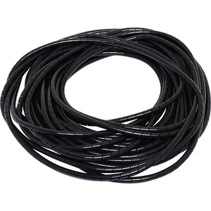 Black 6mm Cable Spiral Binding 10M