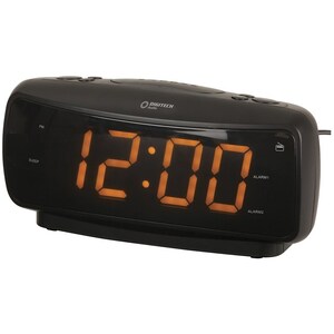 Large LED Digit Alarm Clock with AM/FM Radio