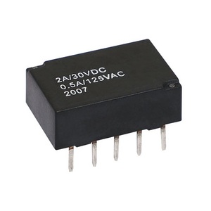 2A 5VDC DPDT PCB Mount Telecom Relay