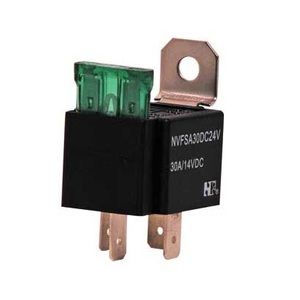 24VDC 30A SPST Fused Automotive Relay