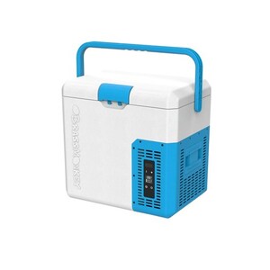18L Portable Fridge/Freezer with Carry Handle and Battery Compartment