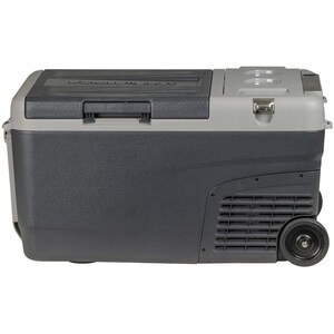 25L Portable Fridge/Freezer w/ Wheels & Dual Battery Compartment