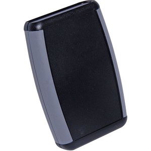 79Wx117Dx24Hmm Black Handheld ABS Box