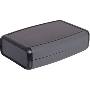 79Wx117Dx32Hmm Black Handheld ABS Box