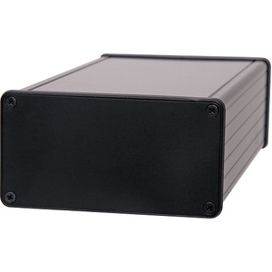220x103x53mm Black Aluminium Instrument Case