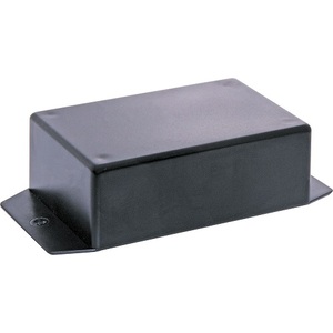 UB5 (82Lx54Wx30Hmm) Black ABS Flanged Jiffy Box