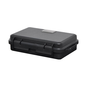  Black IP67 Protective ABS Case Tool Box 215x135x52mm