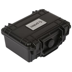 Black IPX7 Rugged Carry Case 210x167x90mm