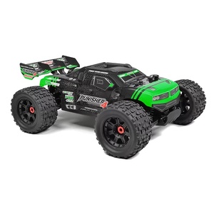 Team Corally Punisher 10 XL4S 4WD 1:10 Brushless RC Monster Truck - Green