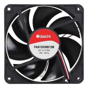 120mm 12V DC 3 Wire Ball Bearing Cooling Fan - 5.4W