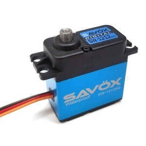 SW-1212SG Savox Waterproof, High Torque, High Voltage Coreless Digital Servo
