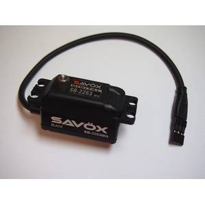 SB-2263MG Savox Black Edition B/less High Speed Servo