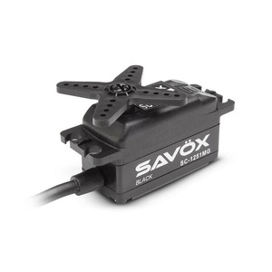 SAV-BE-SC1251MG Black Edition Low Profile 9kg Servo 