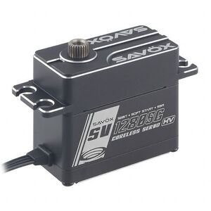 SV-1280SG - High Voltage Coreless Steel-Geared Monster Torque Servo