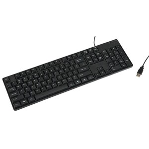 Black QWERTY USB Keyboard