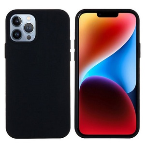 Soft TPU Case for iPhone 15 Pro Max - Black