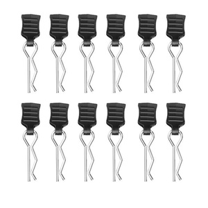 R Body Clips with Pull Handle Pack of 12