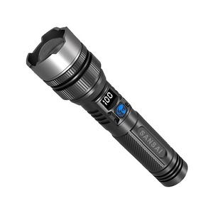 Tactical Grade Rechargeable 10W LED Torch w/ Powerbank Function