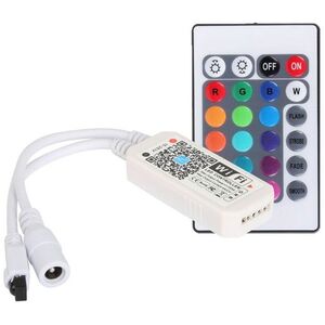 RGB 5050 LED Light Strip WiFi Controller and Remote