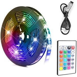 2m USB Powered RGB LED Strip Light Kit