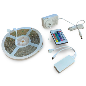 5m RGB Smart Wifi 5050 LED Strip Light Kit